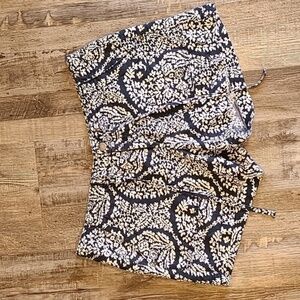 Gap Blue White Floral Paisley Shorts Size 4​